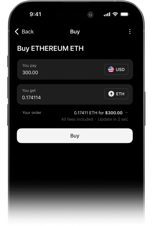 App de billetera cripto Tangem